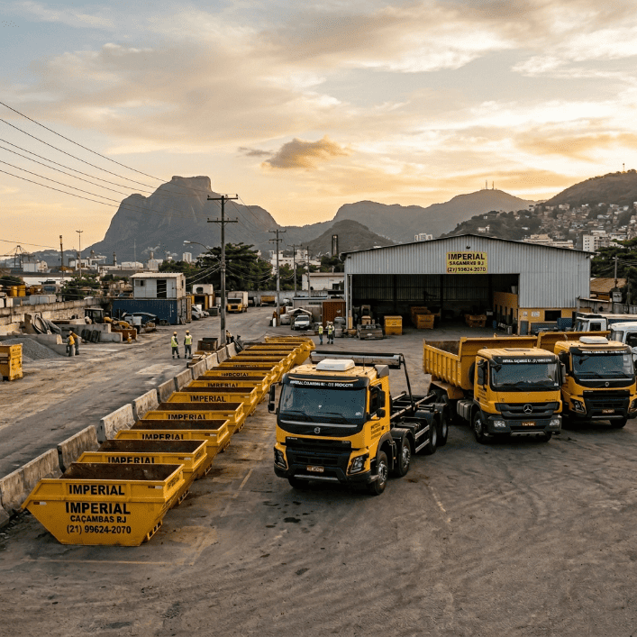 Coleta de resíduos construção civil RJ